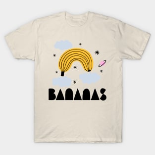 Bananas Rainbow Space T-Shirt